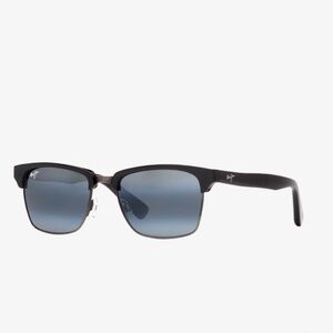 Maui Jim Kawika Polarized Sunglasses, black with grey lenses NEW